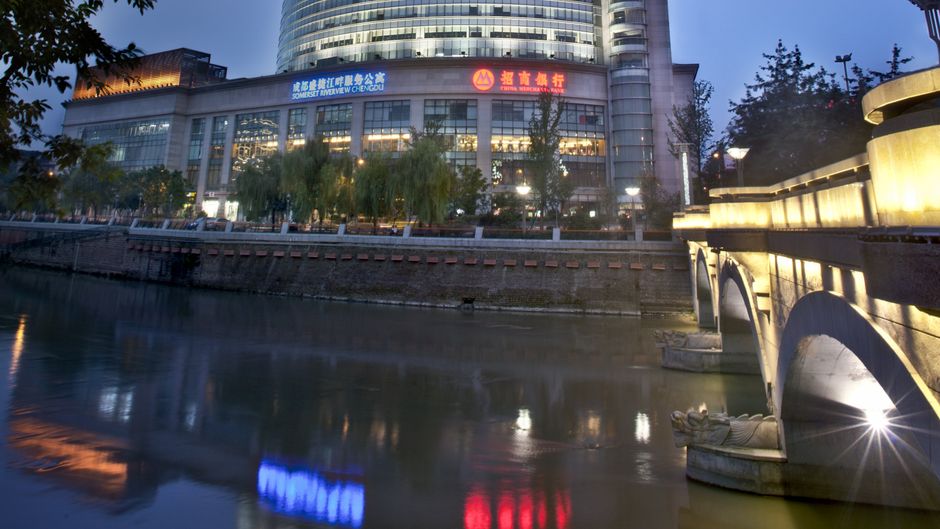Somerset Riverview Chengdu Exterior