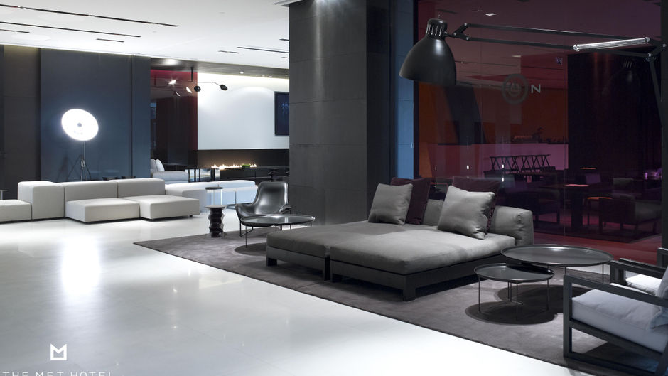 The Met Hotel, a Design Hotel Lobby