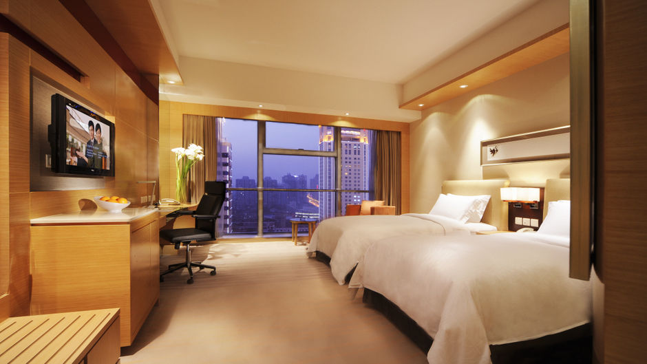 New World Wuhan Hotel Room