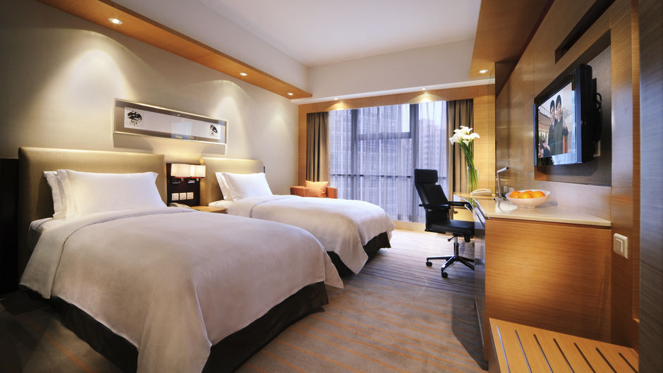 New World Wuhan Hotel Room