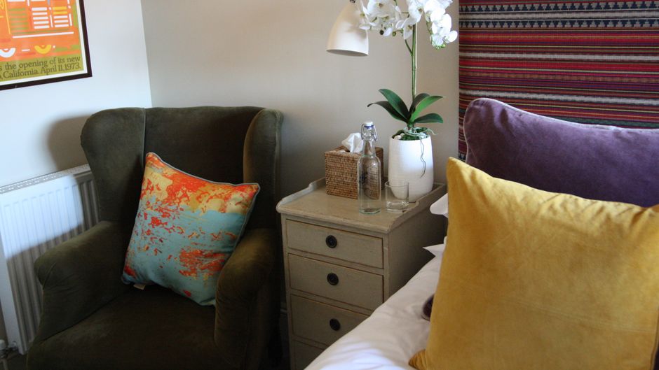 The Falstaff Hotel Room
