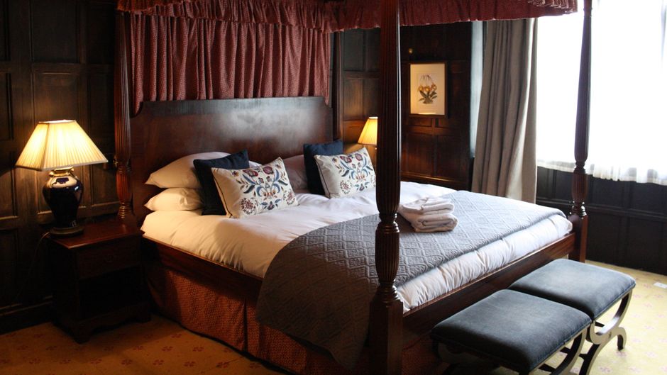 The Falstaff Hotel Room
