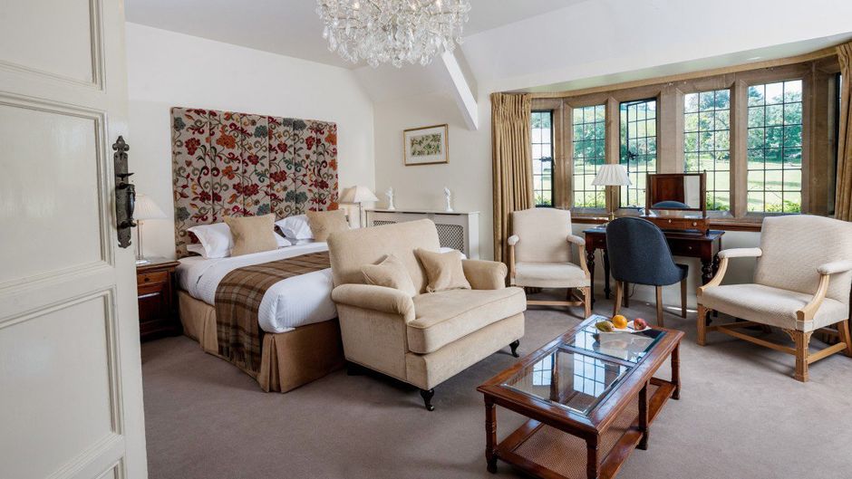 Buckland Manor Hotel Room