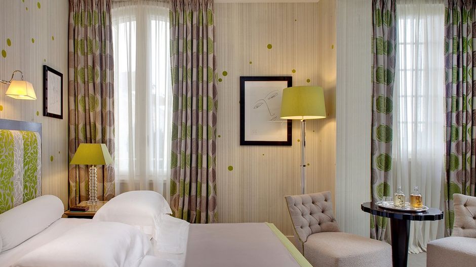 Hostellerie De Pavie Room