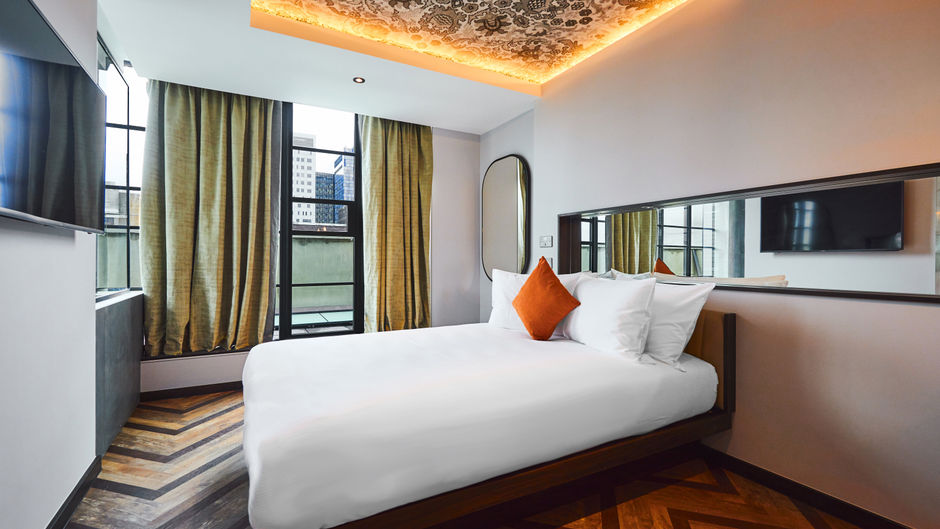 New Road Hotel Room