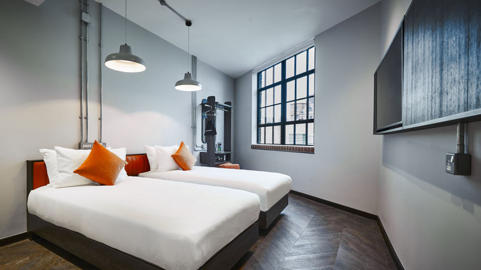 New Road Hotel Room