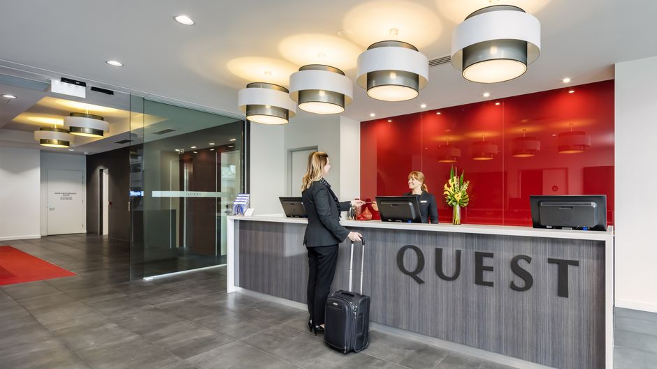 Quest On Franklin Lobby
