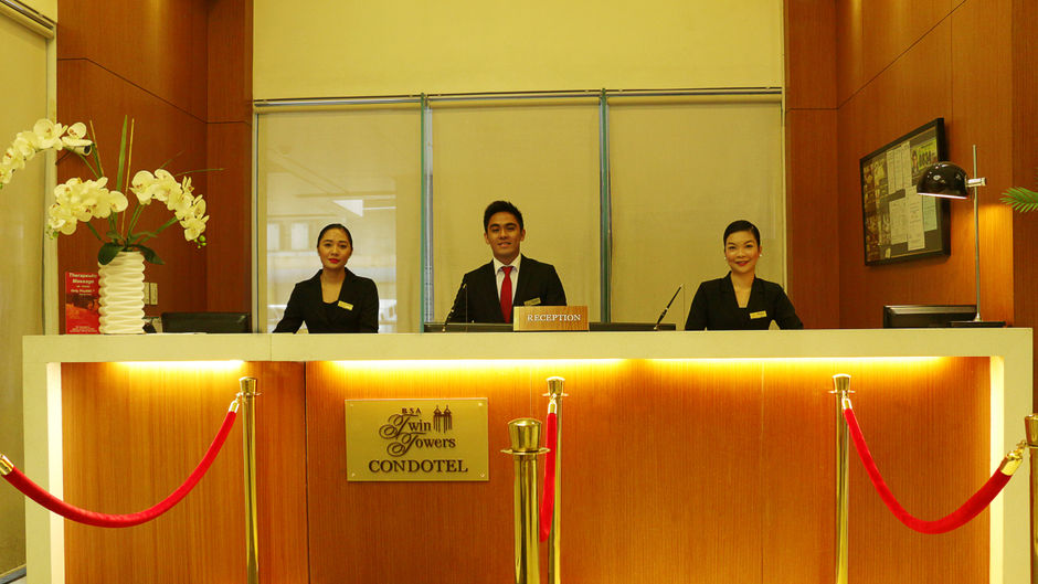 BSA Twin Towers Condotel Lobby