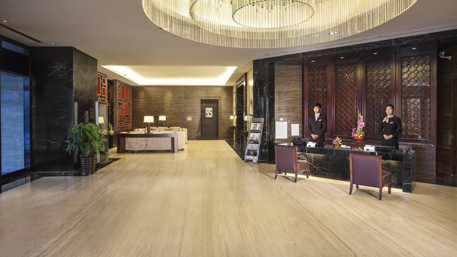 Somerset Grand Central Dalian Lobby