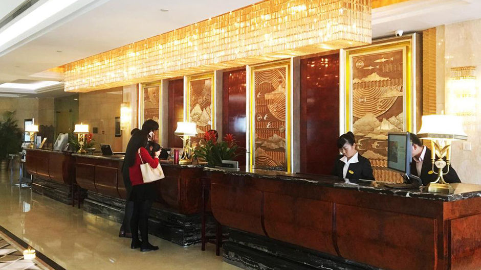 Jinhai New Century Grand Hotel Ninghai Lobby