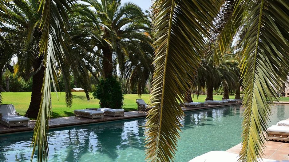 Ksar Char Bagh Pool