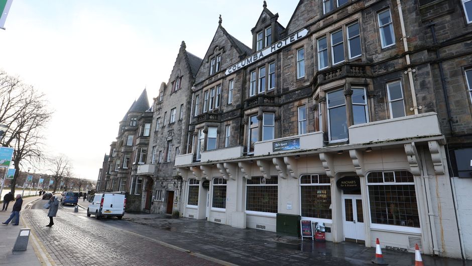 The Columba House Exterior
