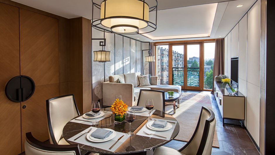 Ascott Riverside Garden Beijing Lobby