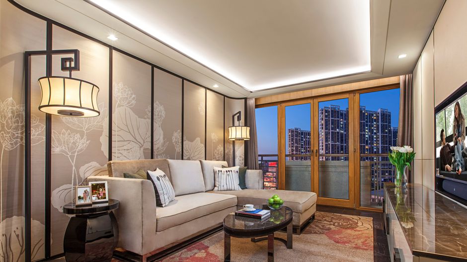 Ascott Riverside Garden Beijing Lobby