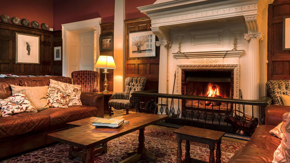 Gliffaes Country House Hotel Lobby