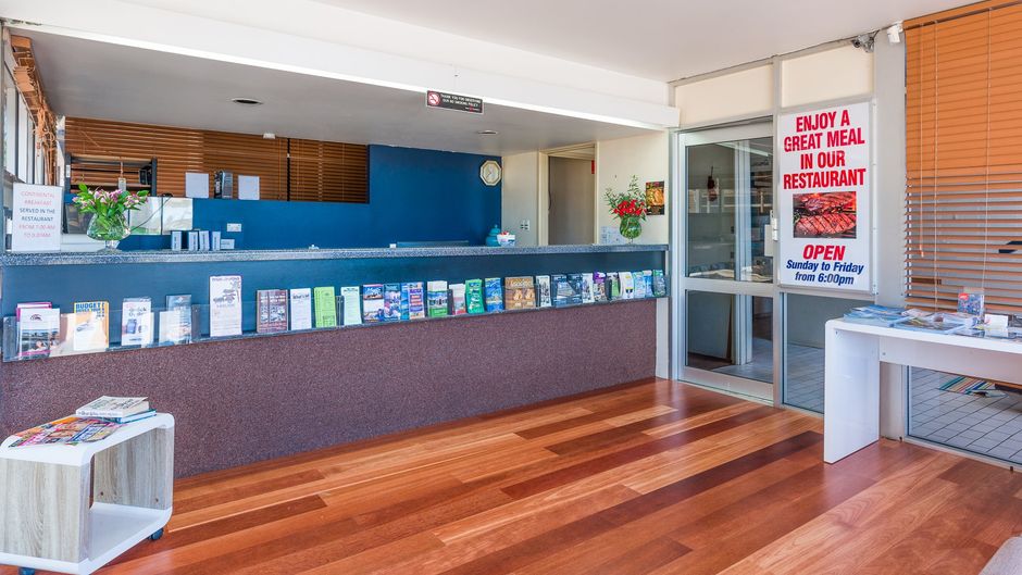 The Q Motel Lobby