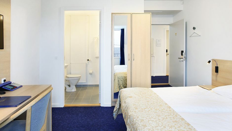 Herning City Hotel Room