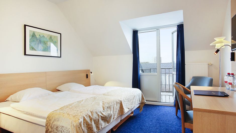 Herning City Hotel Room