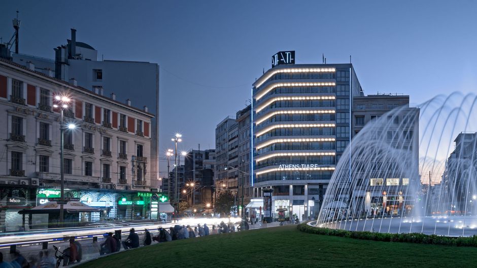 Athens Tiare Hotel Exterior