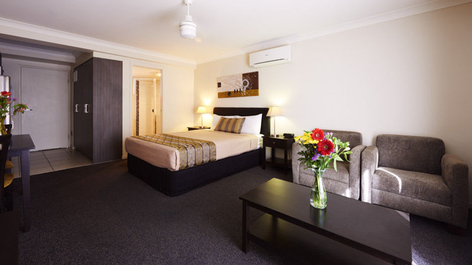 Blackwater Central Motel Room