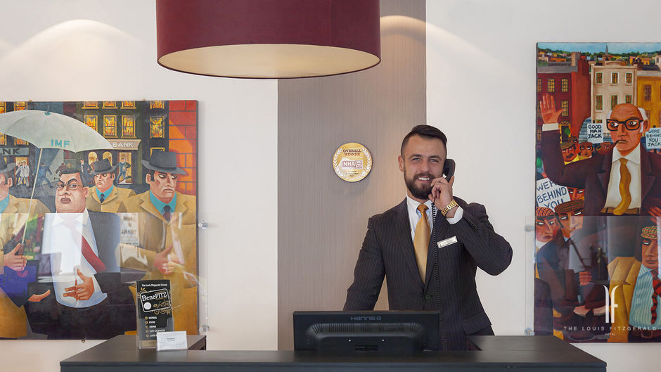 The Louis Fitzgerald Hotel Lobby