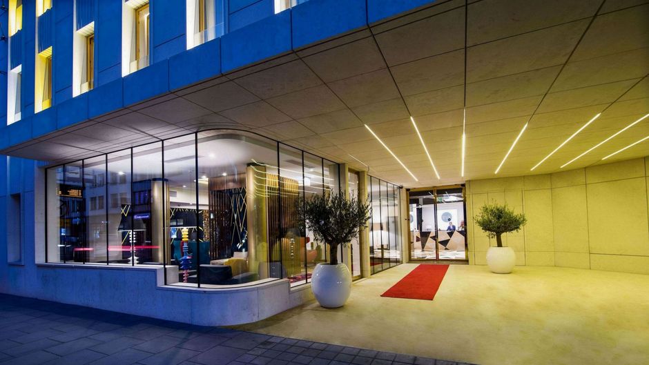 INX Design Hotel Exterior