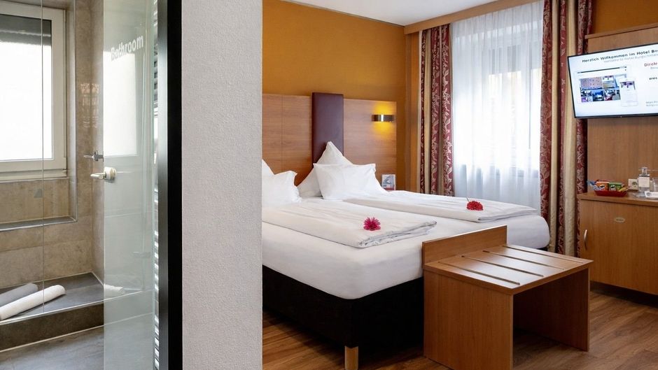 Hotel Burgschmiet Room