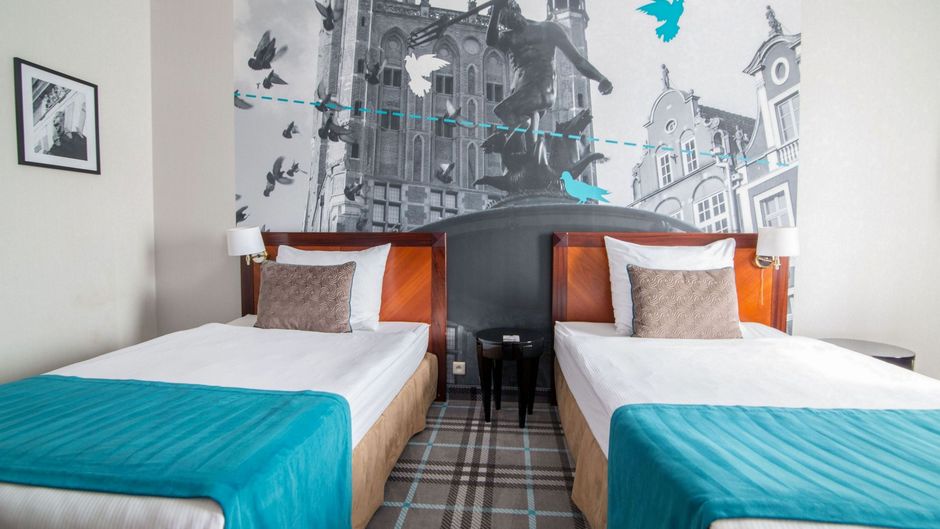 Hanza Hotel Room