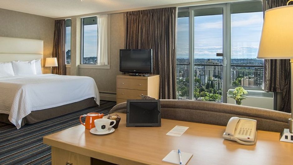 Blue Horizon Hotel Room