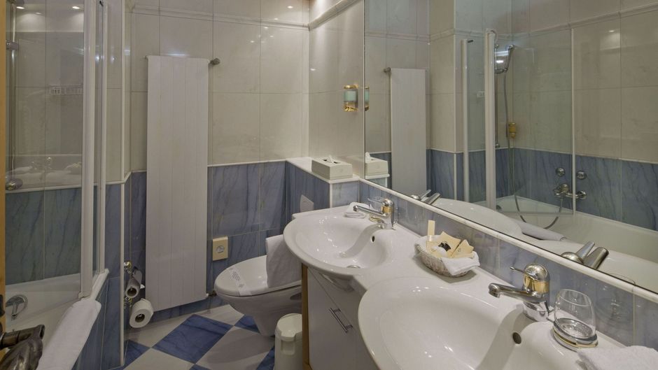 Swiss Alpine Hotel Allalin Room