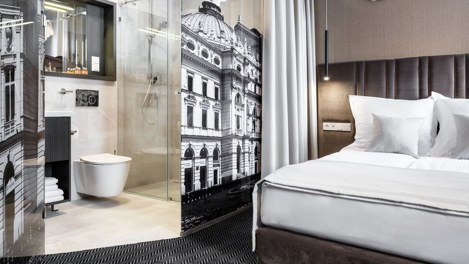 Logos Hotel Room