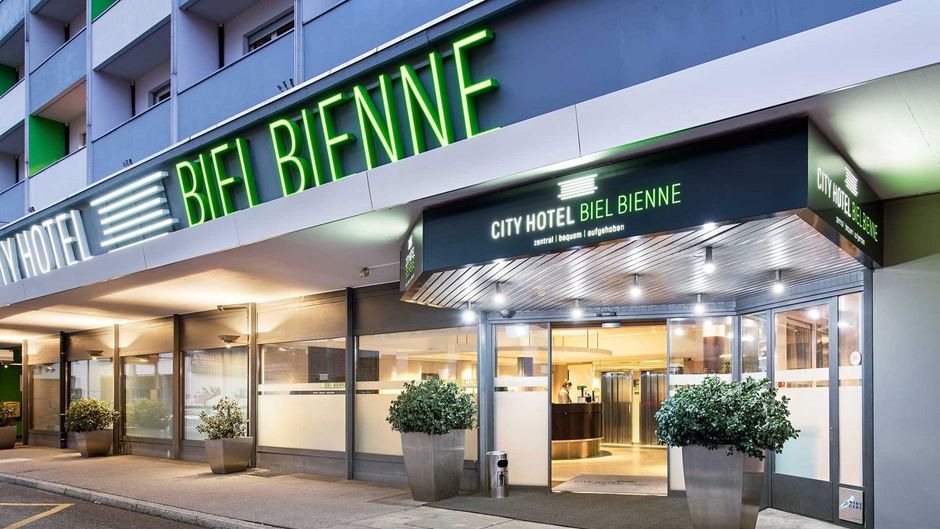 City Hotel Biel Exterior