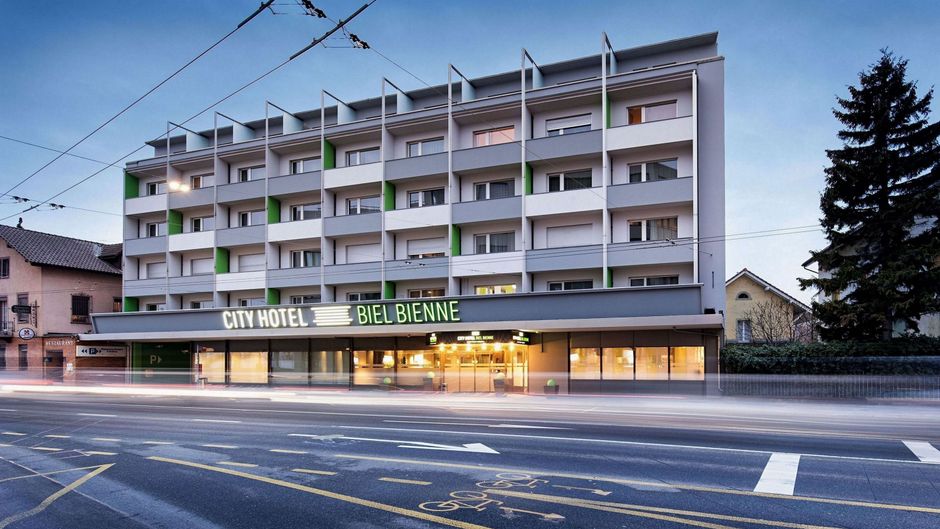 City Hotel Biel Exterior