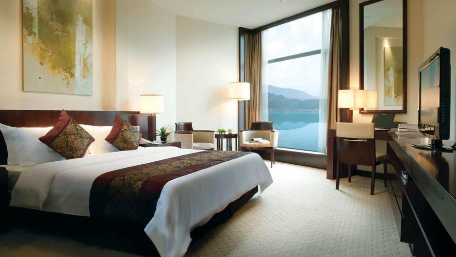 Purple Palace Hotel Room