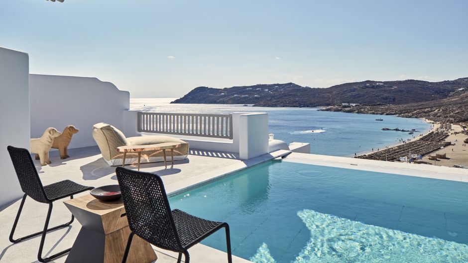 Royal Myconian Resort & Villas Pool