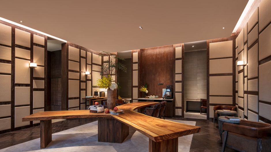 The Anandi Hotel and Spa Lobby