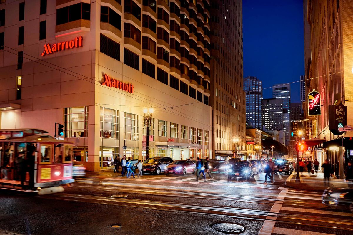 San Francisco Marriott Union Square- First Class San Francisco, CA Hotels-  GDS Reservation Codes: Travel Weekly