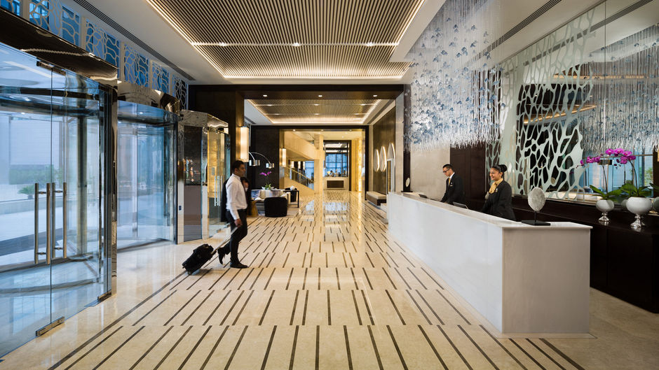Beach Rotana Residences Lobby