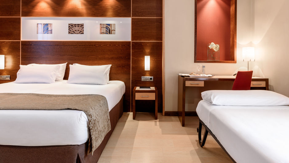 Exe Leon Hotel Room