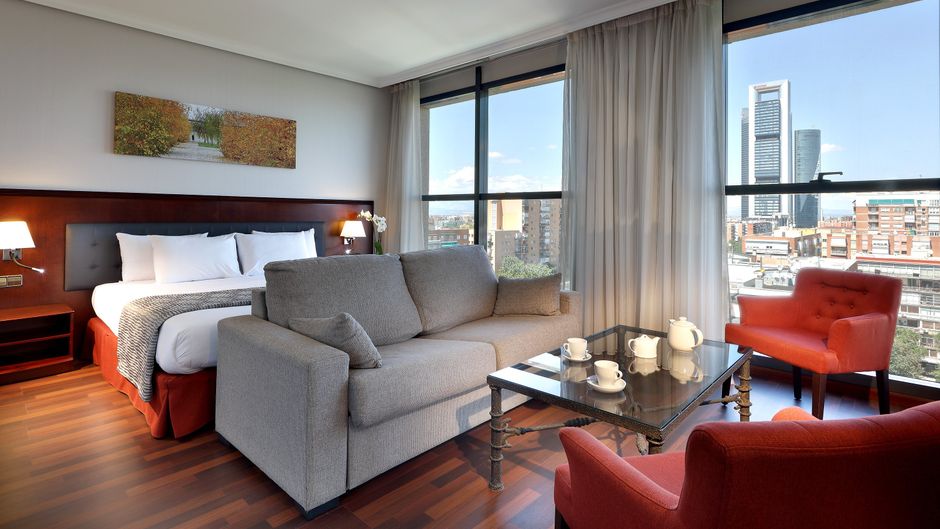 Crisol Via Castellana Hotel Room