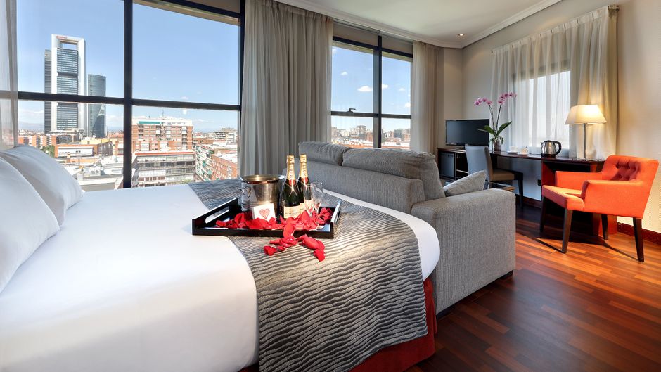 Crisol Via Castellana Hotel Room