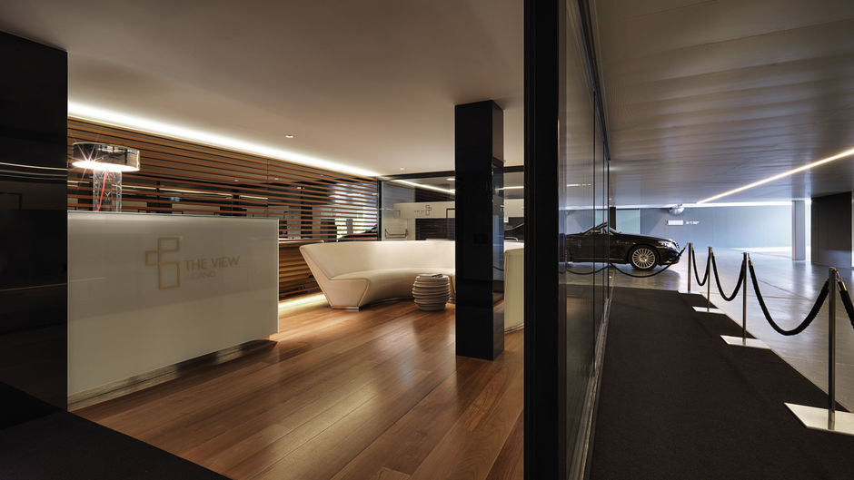 The View Lugano Lobby