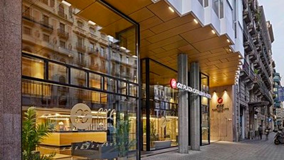 Exe Plaza Catalunya Exterior