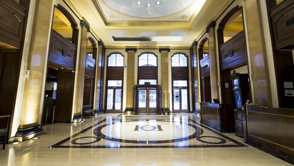 Claridge Hotel Lobby