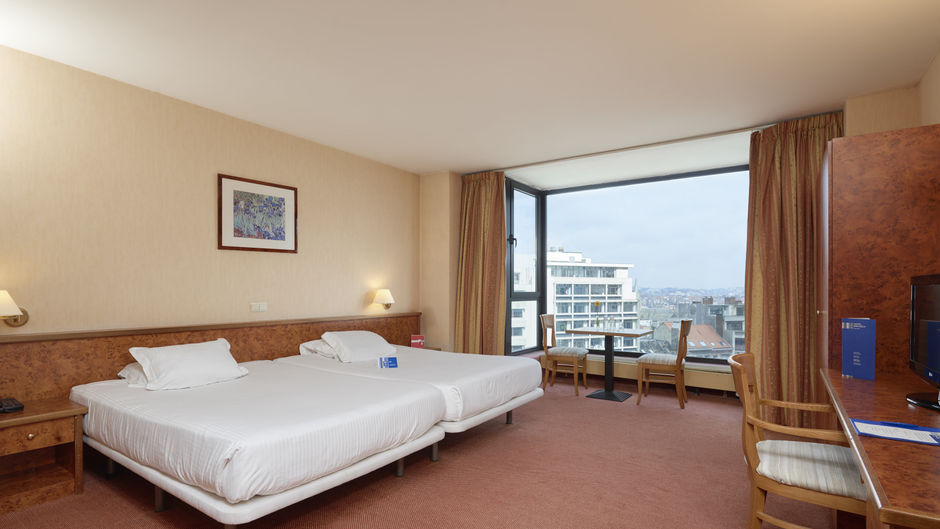 Brussels Belgium Hotel Room