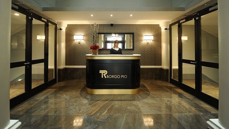 Trianon Borgo Pio Lobby