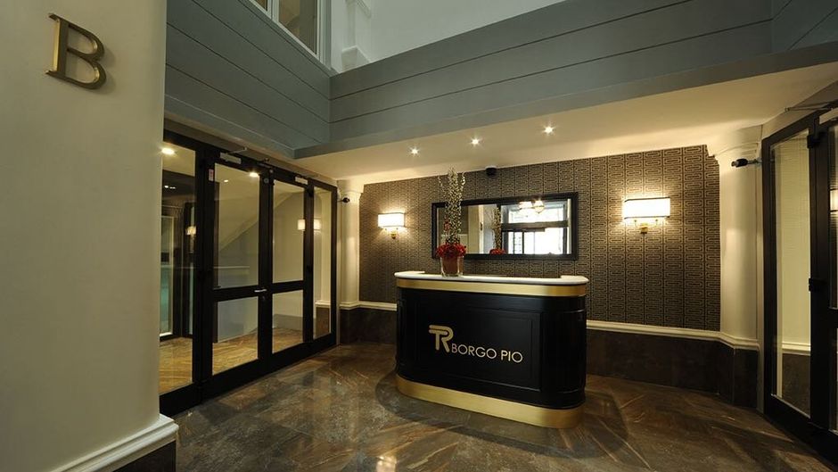 Trianon Borgo Pio Lobby