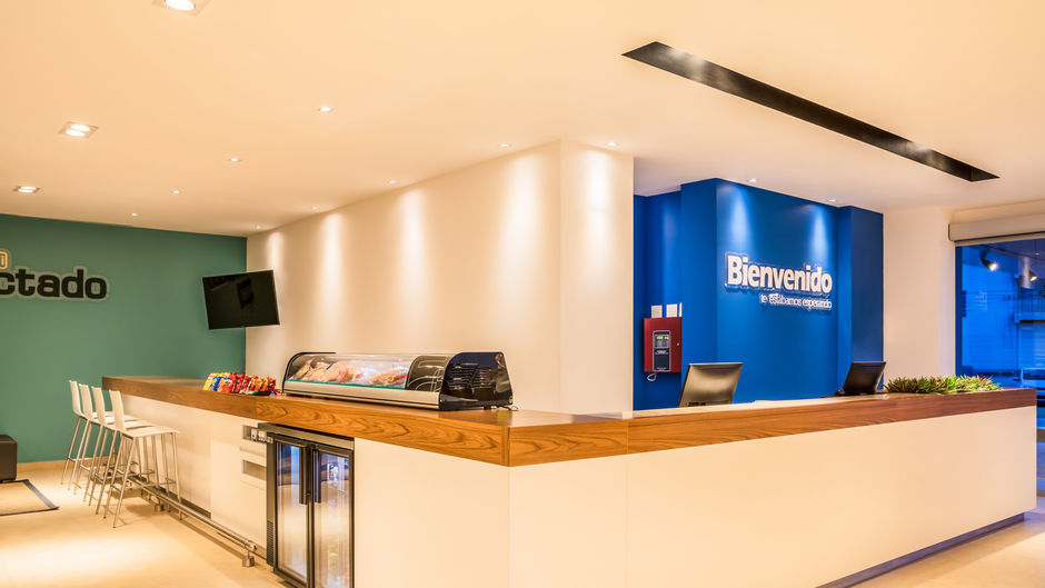 One Puebla Serdan Lobby