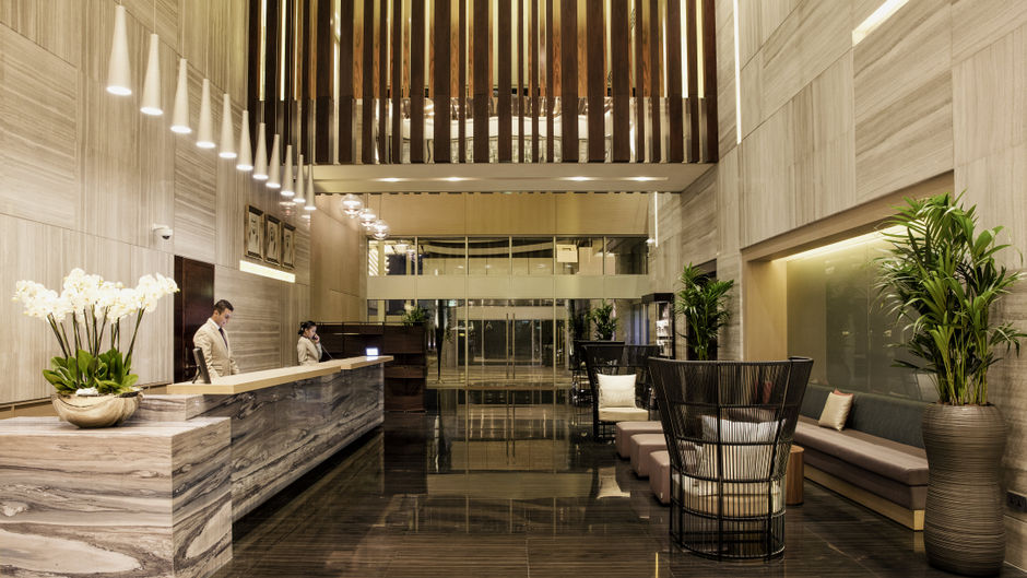Capital Centre Arjaan by Rotana Lobby