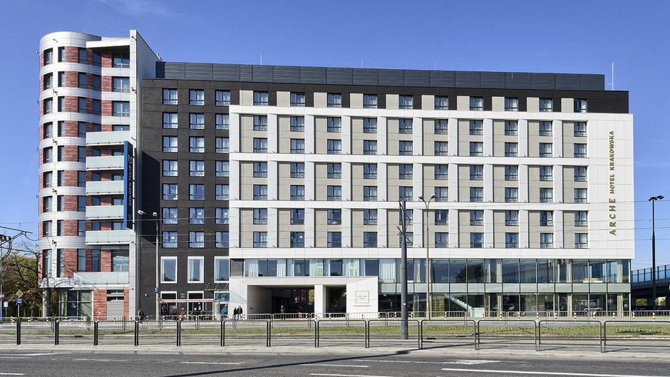 Arche Hotel Krakowska Exterior